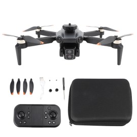 RC Drone 4K Dual Camera 4 Sided Obstacle Avoidance Optical Flow Positioning WiFi Remote Control Quadcopter Black