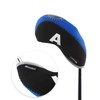 Andux Print Number Golf Iron Club Head Covers with Transparent
