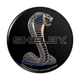 Shelby Cobra Logo Pinback Button Pin