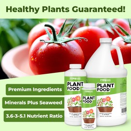 Plant Food for All Plants, Supports Healthy Plant Growth, 8 oz (250mL)