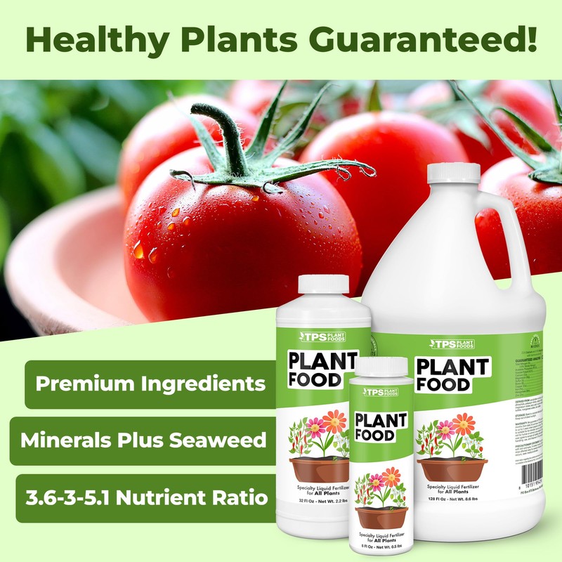 Plant Food for All Plants, Supports Healthy Plant Growth, 8