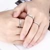 Phyonio Rings for Women Stainless Steel Set of 3 4
