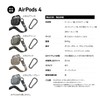 MagEasy AirPods 4 Compatible Case, Shockproof, Drop Prevention, Strap Included,