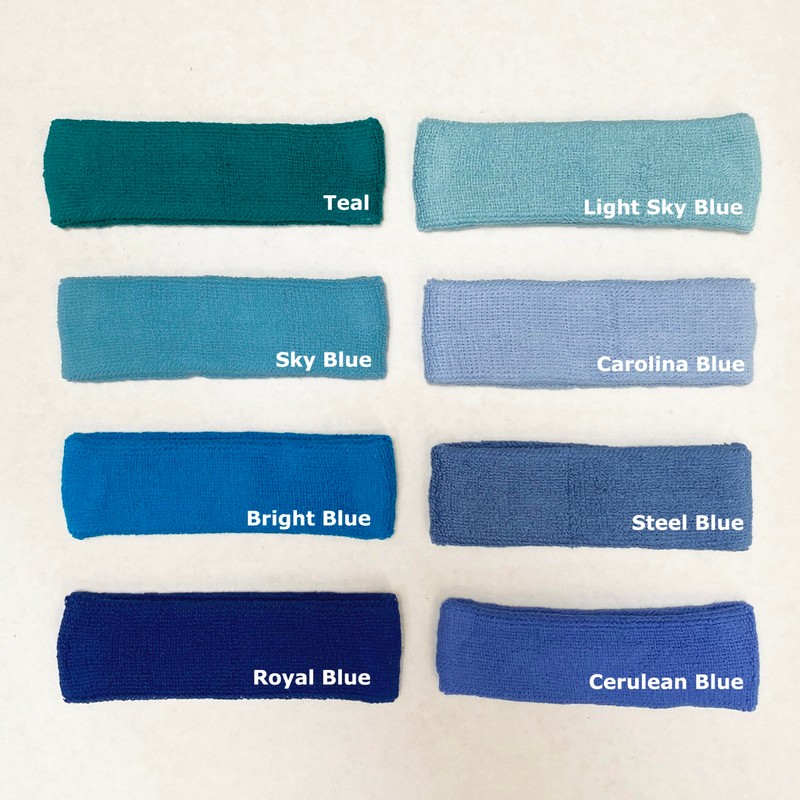 Couver Diadema de rizo azul cielo claro para bebé, 4