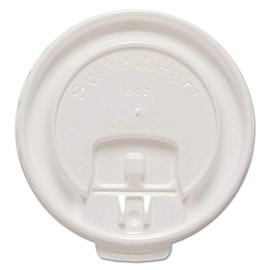 "Liftback & Lock Tab Cup Lids for Foam Cups, Fits 8 oz Trophy Cups, WE, 100/PK"