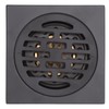 Floor Drain European Style Antique Stainless Steel and Copper Square