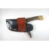 Buck 110 Quick-Draw Knife Sheath - Black/Brown Belt Loop