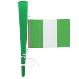 Zac's Alter Ego Bright Loud Carnival Festival Party Woofer Blow Horn with Flag & String