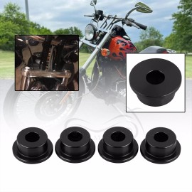 Unbranded Solid Handlebar Riser Bushings Mounts For Harley Sportster Deluxe XLH883 XR1200