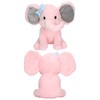 Elephant Plush Toy Multipurpose Cute Safe Comfortable Soft Fluffy Stuffed