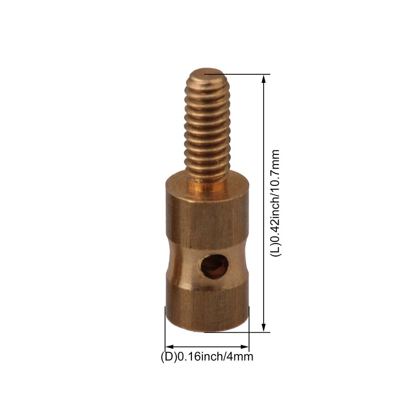 Mxfans 20pcs Metal 1 MM Pushrod Linkage Stopper with Screw