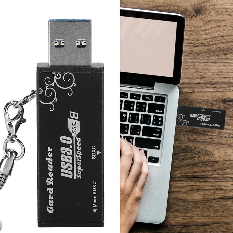 Multi Function Memory Card Reader Portable USB 3.0 High Speed