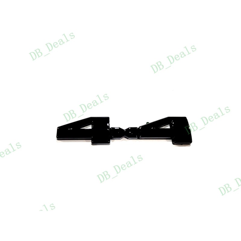 TOYOTA NEW Overlay Gloss Blackout Rear Tailgate 4x4 Emblem Badge