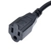 Toptekits C14 to 5-15R Power Cord, IEC320 C14 to NEMA