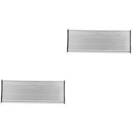 Operitacx 2pcs Elegant Aluminum Name Plate for Doors Office Door Sign Plate Diy Decor Easy to Clean