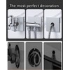 Wall Split Square Shower Arm Flange Escutcheon Plate Cover for