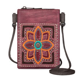 Montana West Cross Body Purse Women's Crossbody Handbags Trendy Crossbody Wallet Western Cute Cell Phone Crossbody Small Phone Purse Womens Purses and Handbags Sacs dame Bolsos de señora PH02-219CF