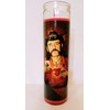 St of Spades Rock Legend Prayer Candle, 8" glass jar