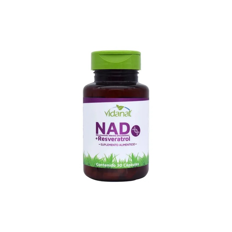 Nad Resveratrol Y Té Verde 30 Cap Vidanat Suplemento
