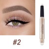 Vtrem 3PCS Shimmer Cream Eyeshadow Stick Double-headed Eye Shadow Pencil
