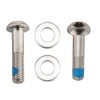 Bracket Mounting Bolts Stainless T25 22mm 2 Pcs Flat Mount