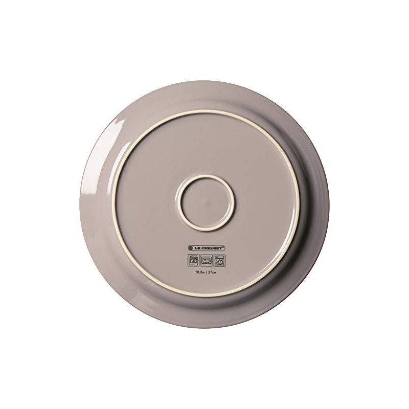 Le Creuset Stoneware Set of 4 Dinner Plates, 10.5" each,