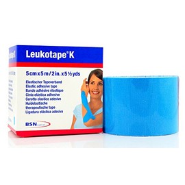 Leukotape K - Therapeutic Kinesiology Tape - 5cm x 5m Roll Light Blue
