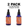 Eidon Ionic Minerals, Lithium, 2 PACK, Liquid Concentrate, 2 oz