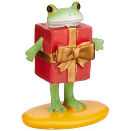 Daikai Copo 73704 Frog Christmas Present 4 x 2.9 x 4.8 cm Green