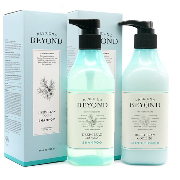 Beyond Deep Clean Cooling Shampoo 450ml + Conditioner 450ml -