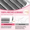 Diy Extensiones Pestanas, Pestañas De Torre De Cómic 8-15mm