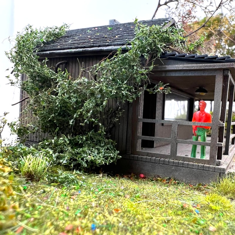 2 Pcs Tearable Vine Model for Diorama Supplie Sand Hobby