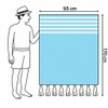 Heré Mood Sauna Towel & Beach Towel XXL, Soft Bath