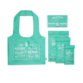 Zero Waste Shopping Set Shopping Kit - Aqua
