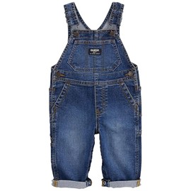 OshKosh B'Gosh Boys World's Best Overalls, Railroad Ozone Wash, 24M