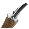 Westmark 4 spirits/oil pourers + 4 replacement corks, extra short,