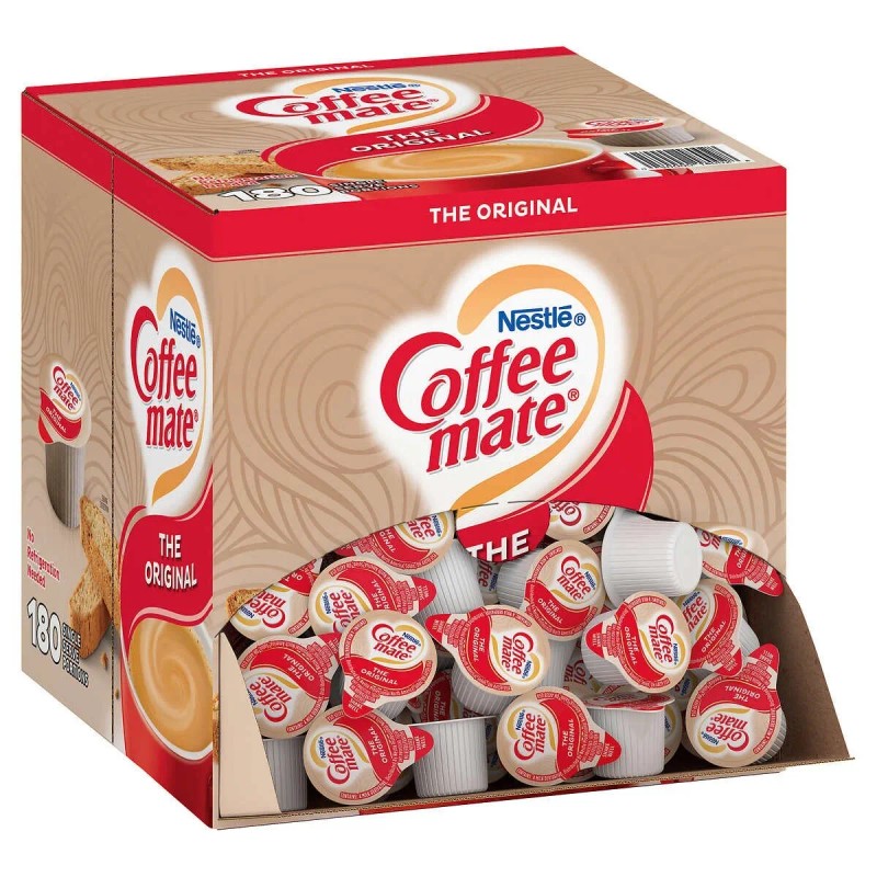Coffee-mate Nestle Coffee Mate, Coffee Creamer, Original, Liquid Creamer Singles,