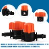 VooGenzek 20 Pieces Irrigation Tap Shut-off Valve Connections, Drip Irrigation
