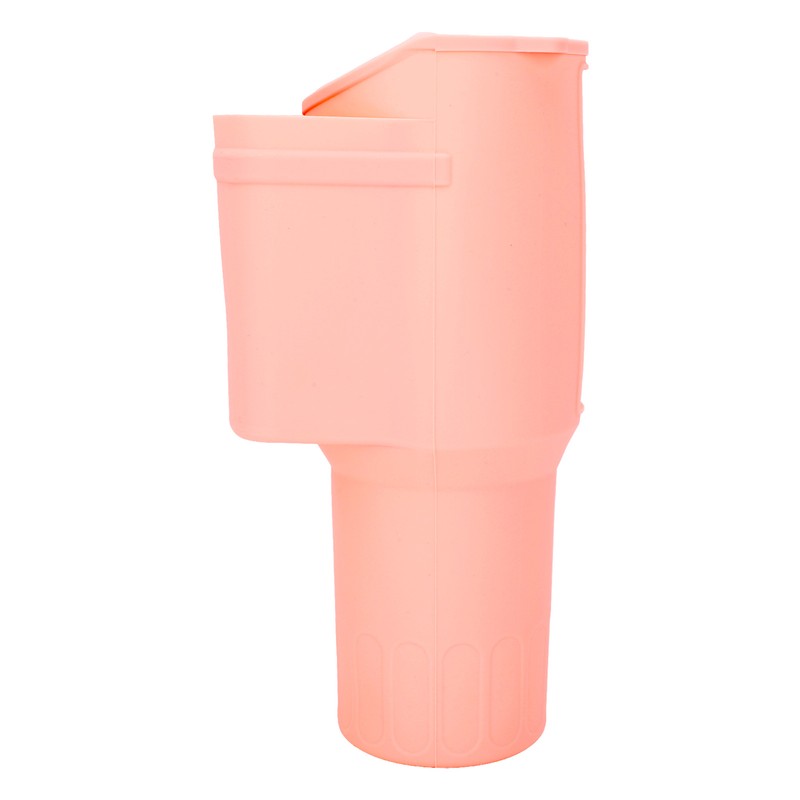 Cup Silicone Boot Sleeve with Pocket Chain Strap Flexible Soft