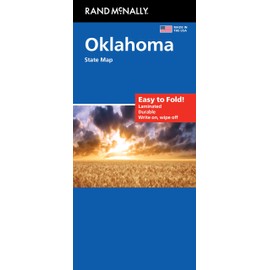 Rand McNally Easy to Fold: Oklahoma State Laminated Map