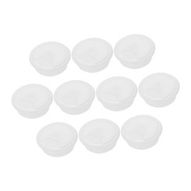 Operitacx 10pcs Desk Wire Grommets Durable Cable Hole Covers for Efficient Cable Management Minimalist Design for Home Office Furniture Easy Installation Opening