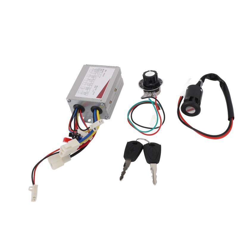 12V 500W Electric Bike Controller Speed Control Switch Key Lock