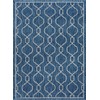 Indigo Jute Large Water Resistant Indoor Outdoor Rug 8x10 for