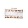 STOBAZA Construction Vehicle Theme Birthday Party Tablecloth Outdoor Fitted Tablecloths
