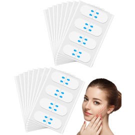 Snqqmtt 120PCS Invisible Face Lift Tape, Invisible Anti Wrinkle Facelift Tape, Instant Lifting Neck Tape for Sagging Skin Wrinkles Double Chin Jawline Contour
