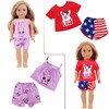 K.T. Fancy 10 Sets American 18 Inch Doll Clothes and
