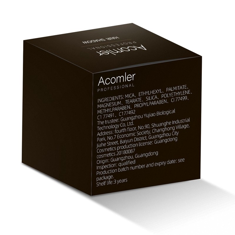 Acomler Root Touch Up Powder - Dark Brown (Gray) for