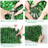 ZHZCJB 10 X 10 in Artificial Grass Wall Panel Backdrop,UV-Anti