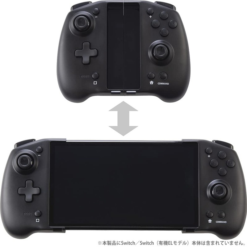 CYBER ・ ダブルスタイルコントローラー ( SWITCH / SWITCH 有機EL 用) ブラック