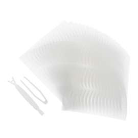 Baluue 2sets Invisible Double Stickers of Breathable Skin-colored Patches for Natural Eye Makeup for Modification and Enhancing